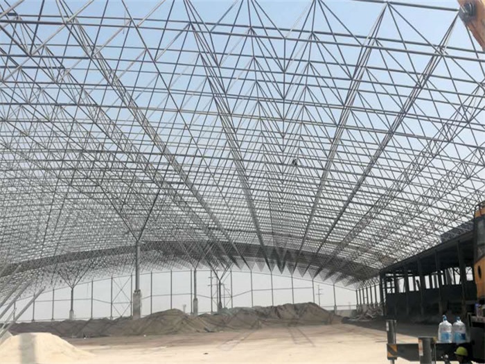 邵阳钢厂料仓网架工程